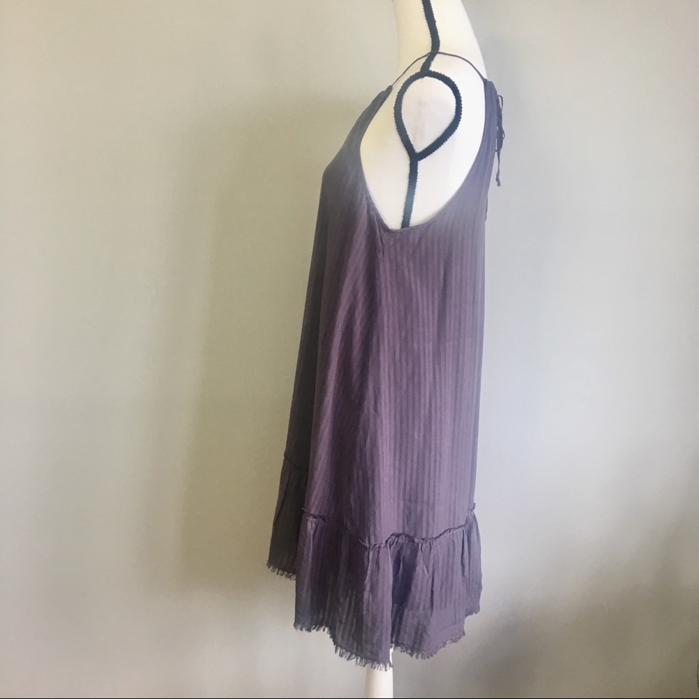 Anthro Cloth & Stone halter high low dress - Picture 3 of 5